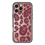 スリムプロテクションプレミアムケース with MagSafe［ Leopard - Red ］