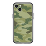 スリムプロテクションプレミアムケース with MagSafe［ Camouflage - Green ］