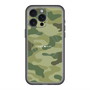 スリムプロテクションプレミアムケース with MagSafe［ Camouflage - Green ］