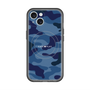 スリムプロテクションプレミアムケース with MagSafe［ Camouflage - Blue ］