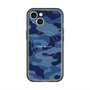 スリムプロテクションプレミアムケース with MagSafe［ Camouflage - Blue ］