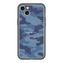 スリムプロテクションプレミアムケース with MagSafe［ Camouflage - Blue ］