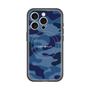 スリムプロテクションプレミアムケース with MagSafe［ Camouflage - Blue ］