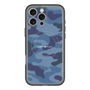スリムプロテクションプレミアムケース with MagSafe［ Camouflage - Blue ］
