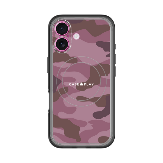 スリムプロテクションプレミアムケース with MagSafe［ Camouflage - Pink ］