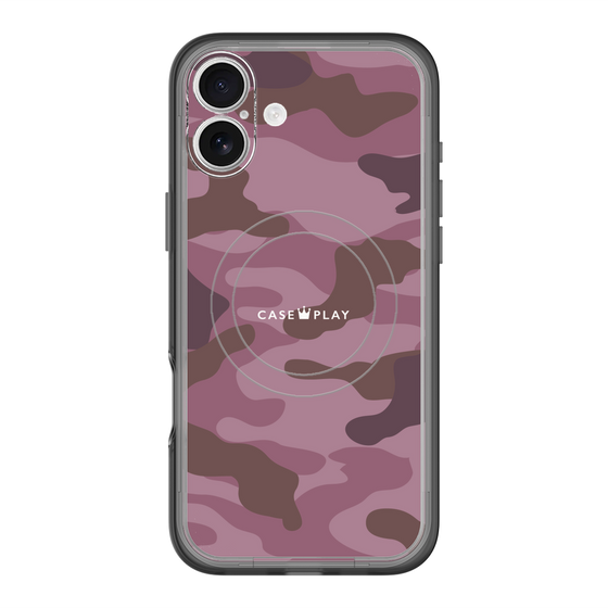 スリムプロテクションプレミアムケース with MagSafe［ Camouflage - Pink ］