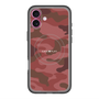 スリムプロテクションプレミアムケース with MagSafe［ Camouflage - Red ］