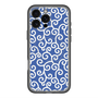 スリムプロテクションプレミアムケース with MagSafe［ 唐草模様 - Blue ］