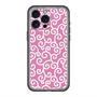 スリムプロテクションプレミアムケース with MagSafe［ 唐草模様 - Pink ］