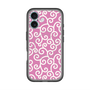 スリムプロテクションプレミアムケース with MagSafe［ 唐草模様 - Pink ］