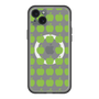 スリムプロテクションプレミアムケース with MagSafe［ Apple - Green ］