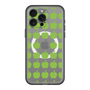 スリムプロテクションプレミアムケース with MagSafe［ Apple - Green ］