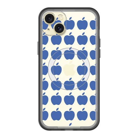 スリムプロテクションプレミアムケース with MagSafe［ Apple - Blue ］