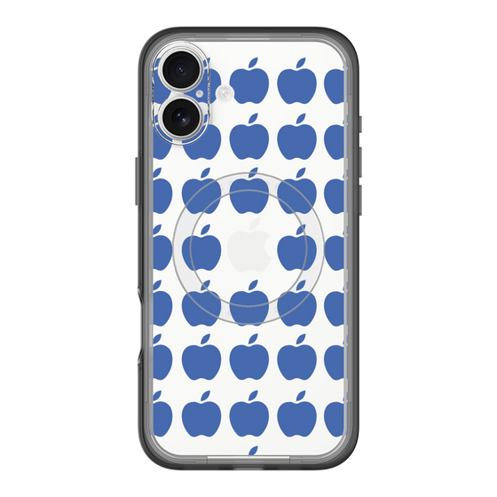 スリムプロテクションプレミアムケース with MagSafe［ Apple - Blue ］