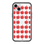 スリムプロテクションプレミアムケース with MagSafe［ Apple - Red ］