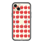 スリムプロテクションプレミアムケース with MagSafe［ Apple - Red ］