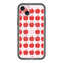 スリムプロテクションプレミアムケース with MagSafe［ Apple - Red ］