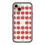 スリムプロテクションプレミアムケース with MagSafe［ Apple - Red ］
