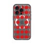 スリムプロテクションプレミアムケース with MagSafe［ Apple - Red ］