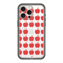 スリムプロテクションプレミアムケース with MagSafe［ Apple - Red ］