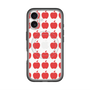 スリムプロテクションプレミアムケース with MagSafe［ Apple - Red ］