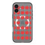 スリムプロテクションプレミアムケース with MagSafe［ Apple - Red ］