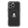 スリムプロテクションプレミアムケース with MagSafe［ スカル - Black ］
