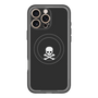 スリムプロテクションプレミアムケース with MagSafe［ スカル - Black ］