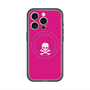 スリムプロテクションプレミアムケース with MagSafe［ スカル - Pink ］