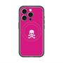スリムプロテクションプレミアムケース with MagSafe［ スカル - Pink ］