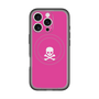 スリムプロテクションプレミアムケース with MagSafe［ スカル - Pink ］