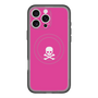 スリムプロテクションプレミアムケース with MagSafe［ スカル - Pink ］