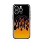 スリムプロテクションプレミアムケース with MagSafe［ 炎 - Orange ］