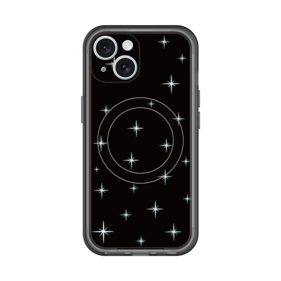 スリムプロテクションプレミアムケース with MagSafe［ Glitter - Black ］
