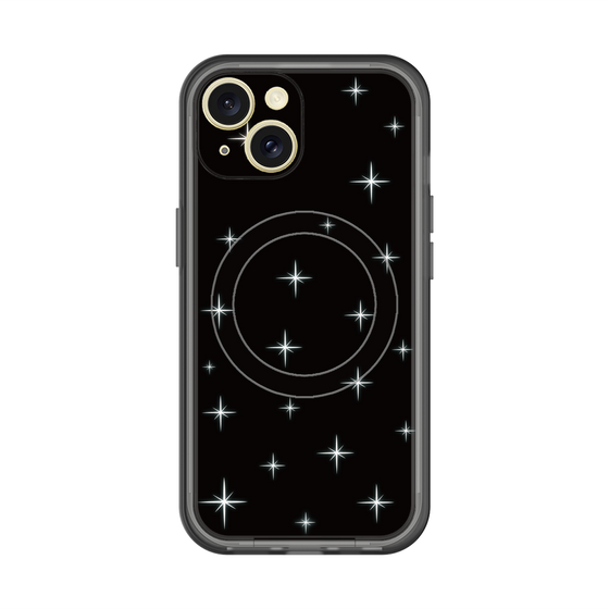 スリムプロテクションプレミアムケース with MagSafe［ Glitter - Black ］