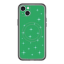 スリムプロテクションプレミアムケース with MagSafe［ Glitter - Green ］