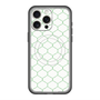スリムプロテクションプレミアムケース with MagSafe［ Moroccan1 -Green ］