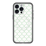 スリムプロテクションプレミアムケース with MagSafe［ Moroccan1 -Green ］