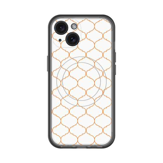 スリムプロテクションプレミアムケース with MagSafe［ Moroccan1 -Orange ］