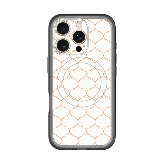 スリムプロテクションプレミアムケース with MagSafe［ Moroccan1 -Orange ］