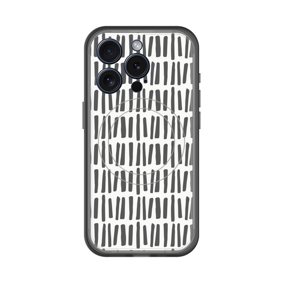 スリムプロテクションプレミアムケース with MagSafe［ Nordic - Black ］