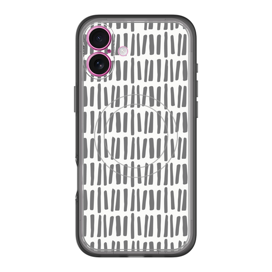スリムプロテクションプレミアムケース with MagSafe［ Nordic - Black ］