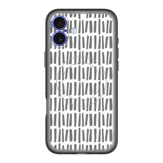 スリムプロテクションプレミアムケース with MagSafe［ Nordic - Black ］