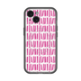 スリムプロテクションプレミアムケース with MagSafe［ Nordic - Pink ］