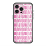 スリムプロテクションプレミアムケース with MagSafe［ Nordic - Pink ］