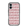 スリムプロテクションプレミアムケース with MagSafe［ Nordic - Red ］