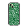 スリムプロテクションプレミアムケース with MagSafe［ ペイズリー - Green ］