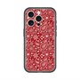 スリムプロテクションプレミアムケース with MagSafe［ ペイズリー - Red ］