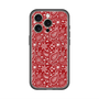 スリムプロテクションプレミアムケース with MagSafe［ ペイズリー - Red ］