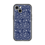 スリムプロテクションプレミアムケース with MagSafe［ ペイズリー - Blue ］